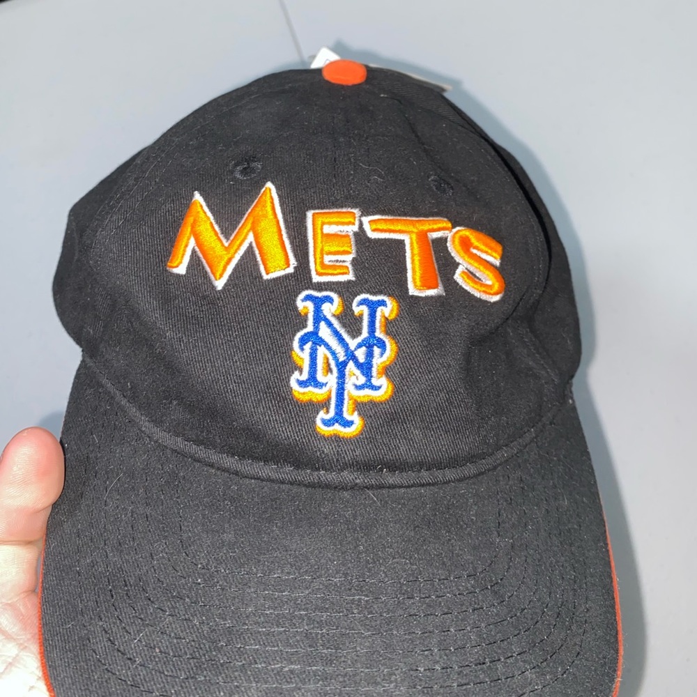 NWTs MLB New York Mets Youth Velcro Adjustable Hat - Picture 3 of 9